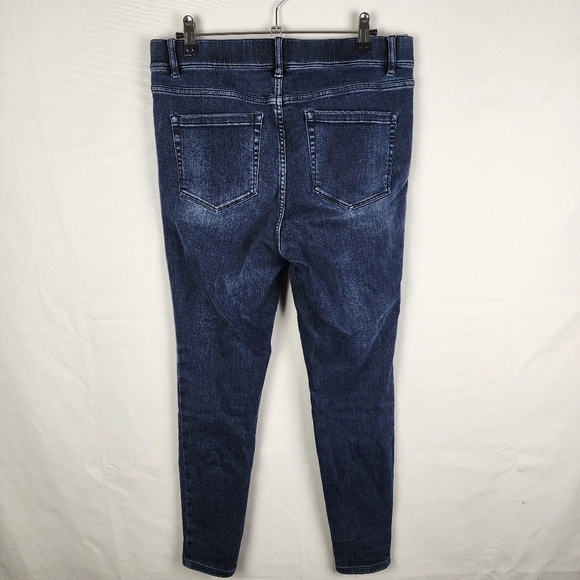 J Jill Denim Perfect Jegging Dark Wash Pull On Size Small - Picture 2 of 6